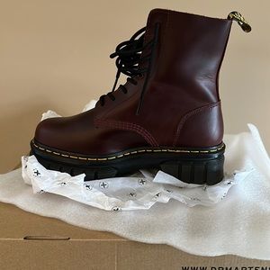 Dr. Martens, Brown/red, platform, Size 9